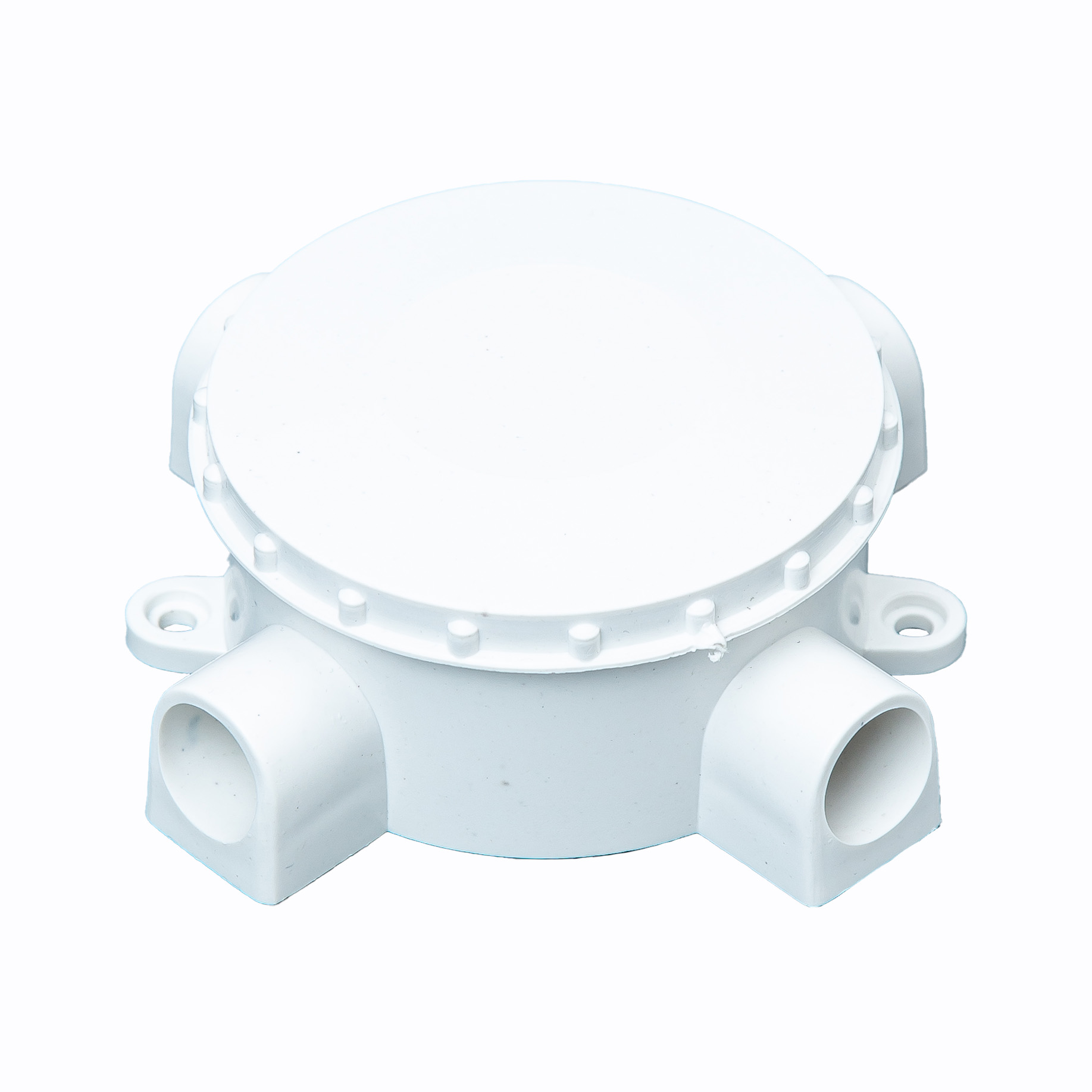 Коробка для открытой проводки 4-х рожковая d 70х35